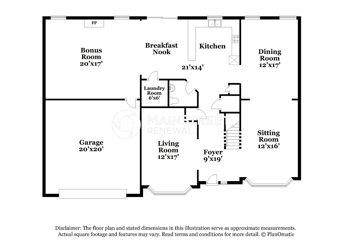Floor Plan - 6228 Polar Fox Ct
