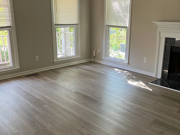 Spacious, light filled living room.