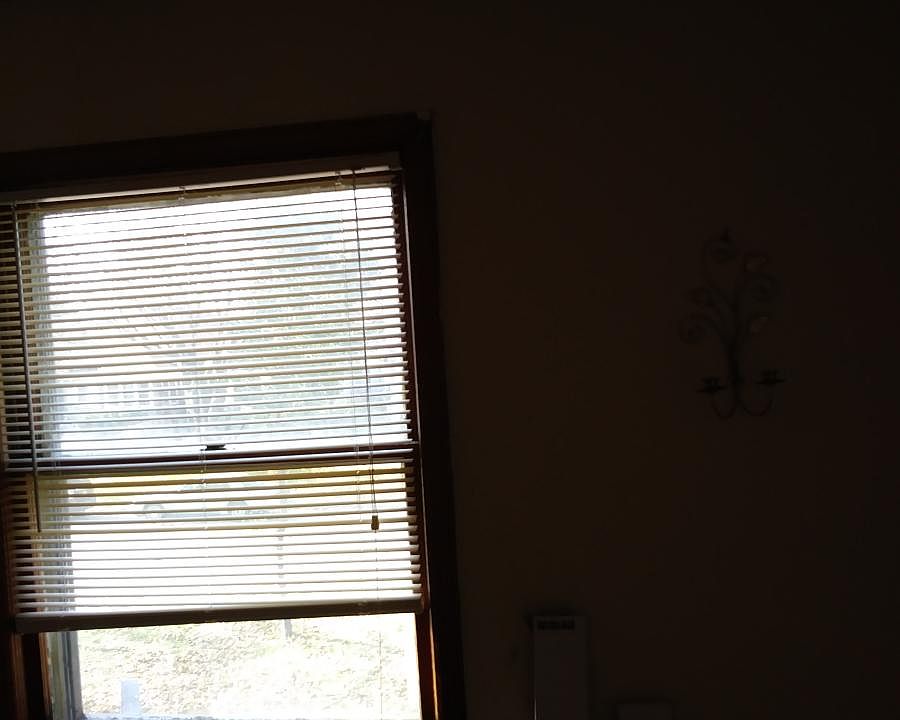 bedroom window and wall