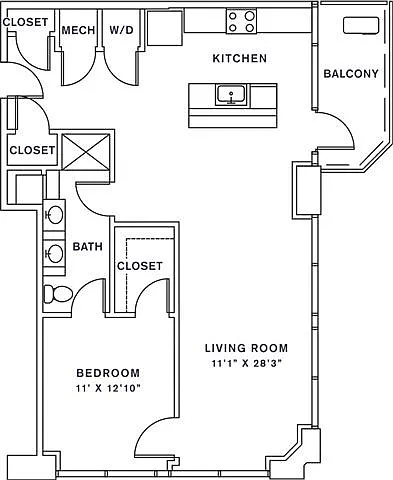 Floor plan P1G