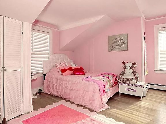 Bedroom #2 (The paint color is not pink; it is white)