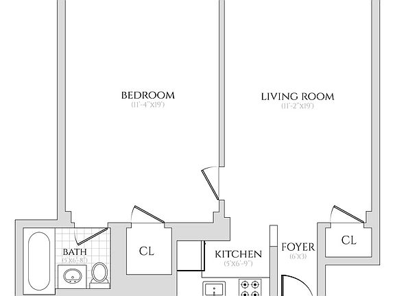 2nd image of 160 W 71st St APT 8M