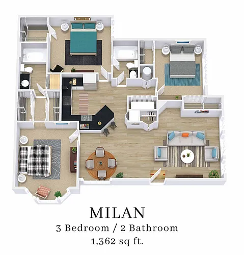 Floor plan Milan