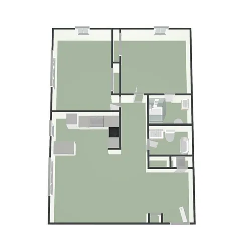 Floor plan Fairfax II