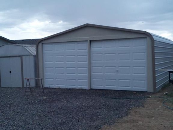 2 car storage and shed