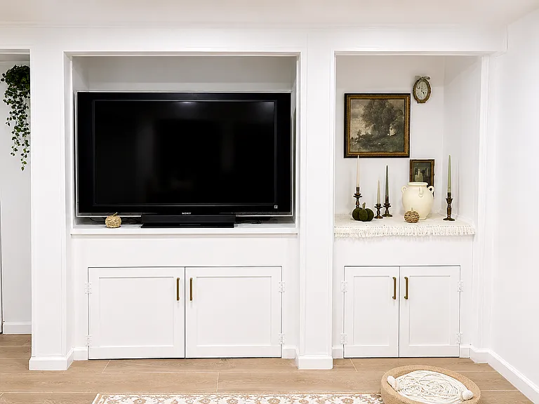 Built in TV Stand