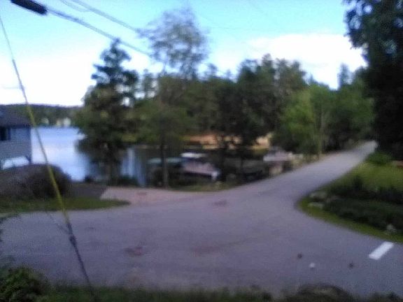 Lake view from front yard
