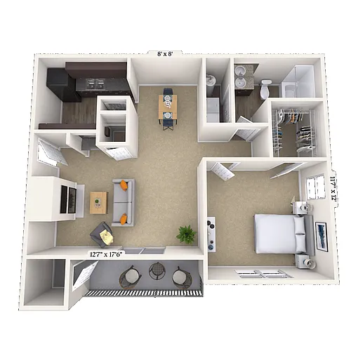 Floor plan Sawgrass