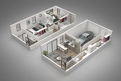 Floor plan 2B