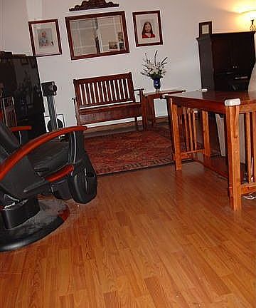 Beautiful Floors and high ceilings