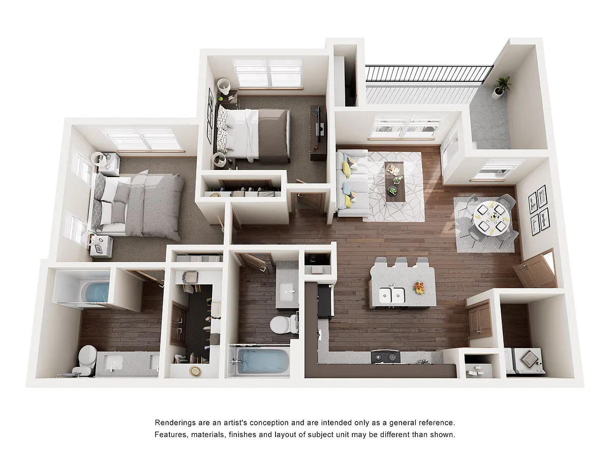 Floor plan B2