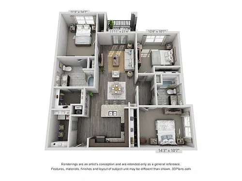 Floor plan Dogwood