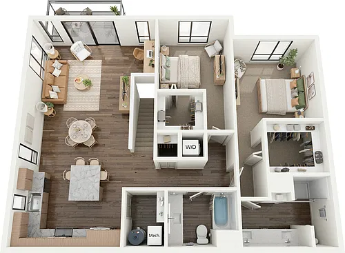Floor plan B4