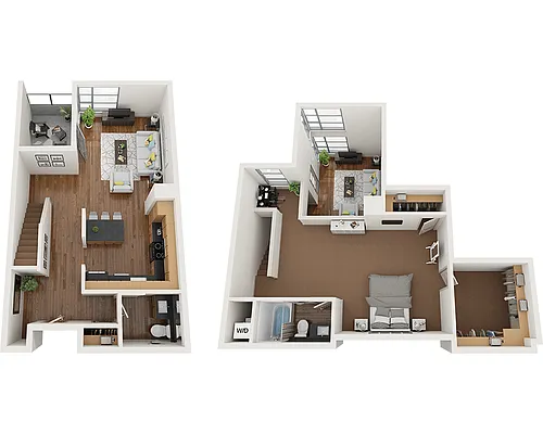 Floor plan Duboce A1.5EL