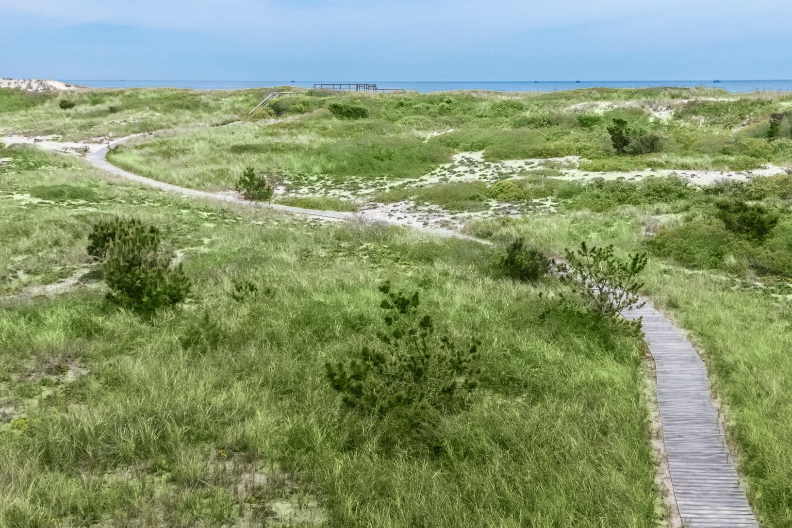  Beautiful Winding Boardwalk to Ocean