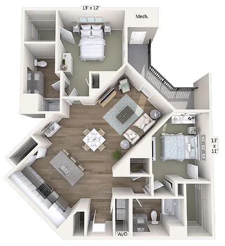 Floor plan b5-1315sf-stainless-5144
