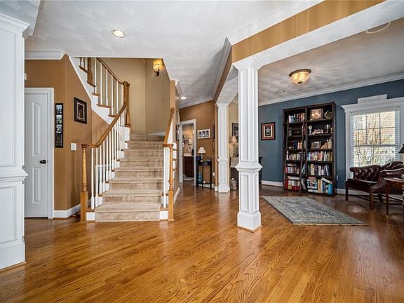 Foyer - Beautiful Wood Floors 