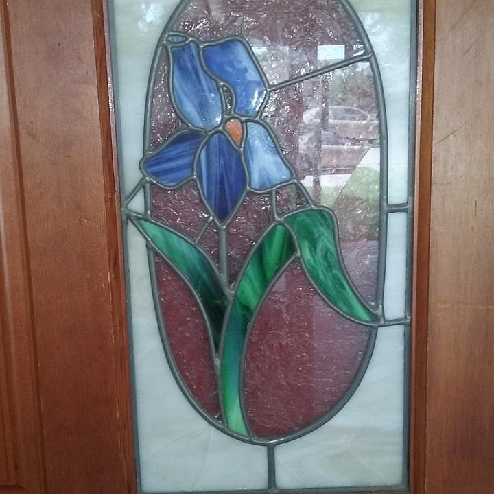 Sained Glass Front Door