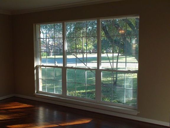 large windows with lots of light