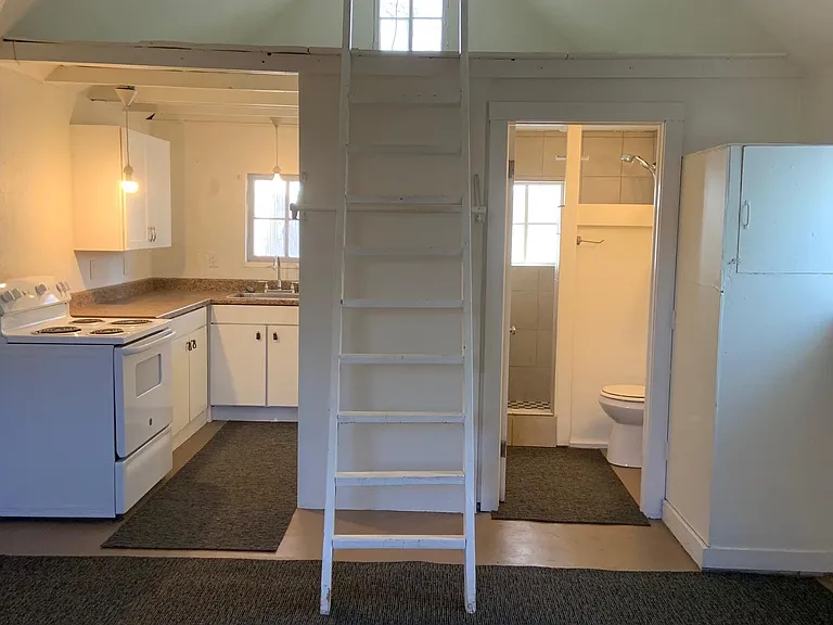 Great room from alley door