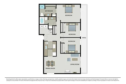 Floor plan Holly