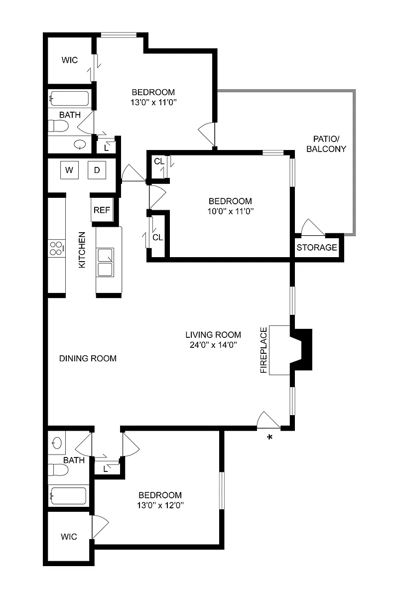 Floor plan C1