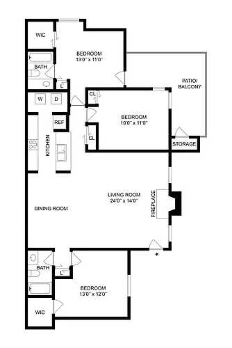 Floor plan C1