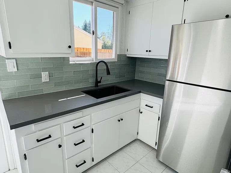 Newly remodeled kitchen