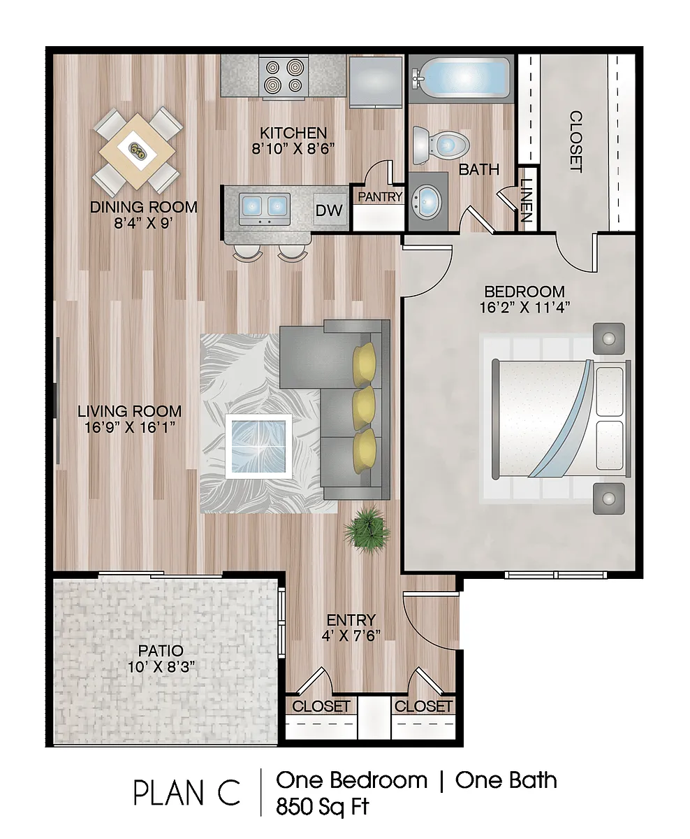 Floor plan A2 Renovated