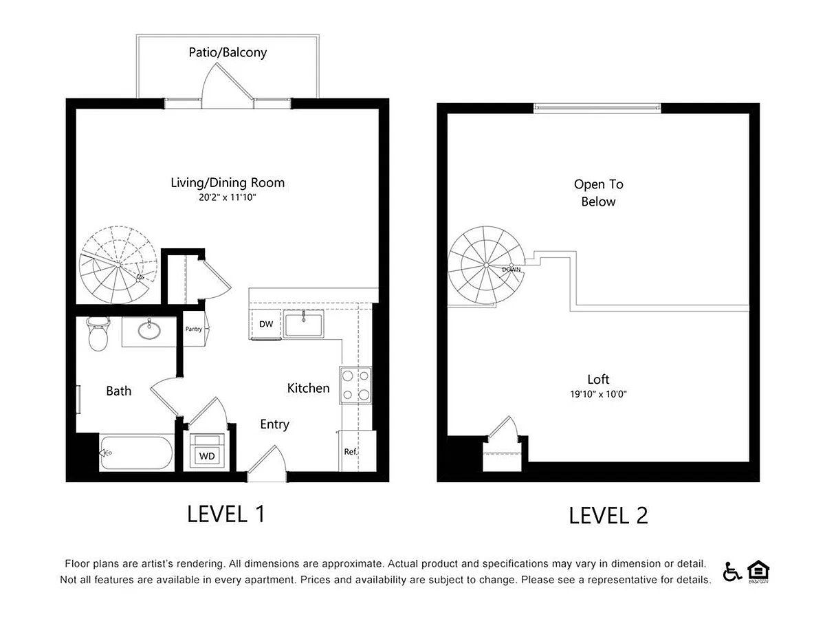 Floor plan M-S2L2