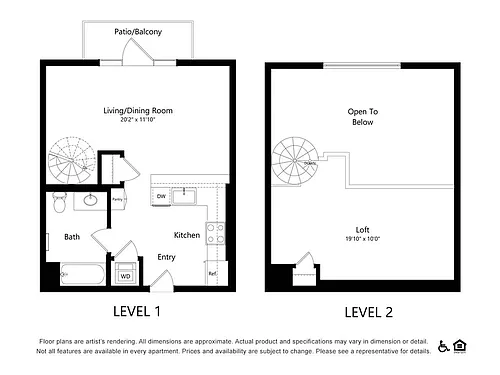 Floor plan M-S2L2