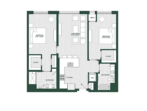 Floor plan B3