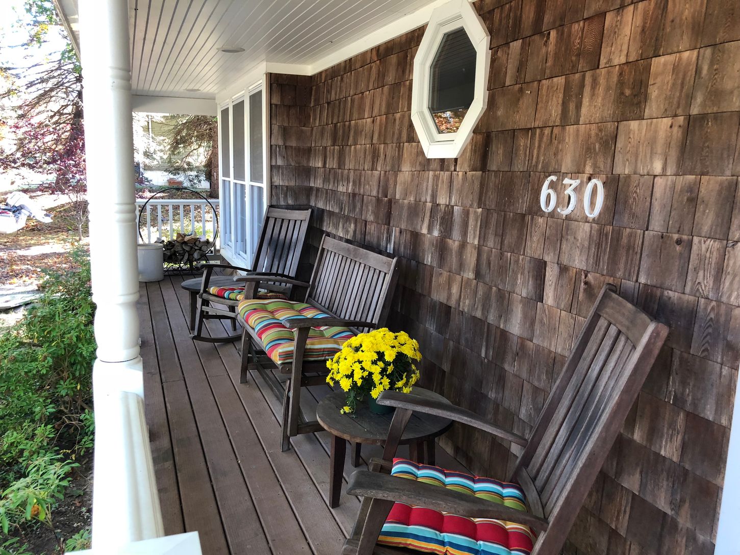  Relax on the Covered Front Porch
