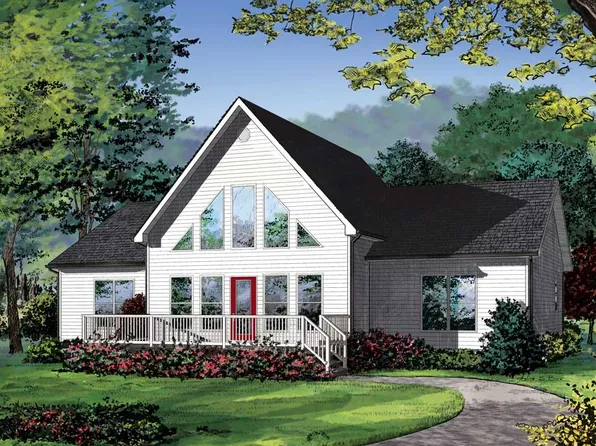 Pleasantview A Plan, Cookeville, TN: Build On Your Lot