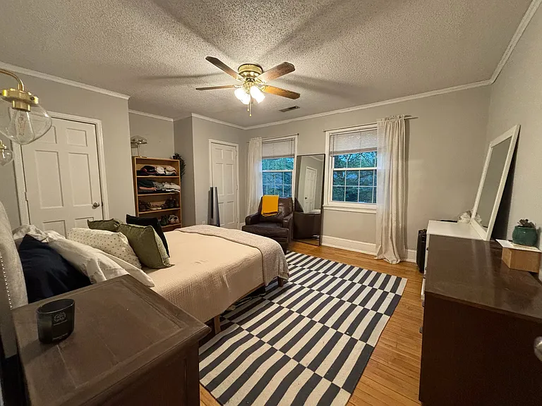 Another view of the large bedroom.