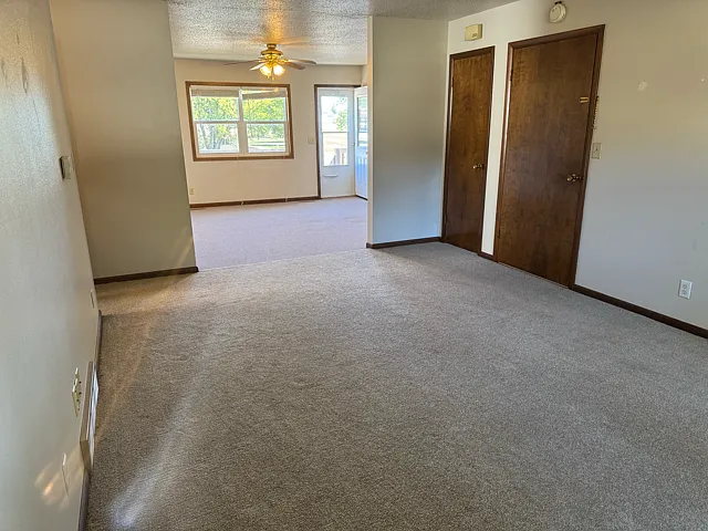 View of kitchen area from living room