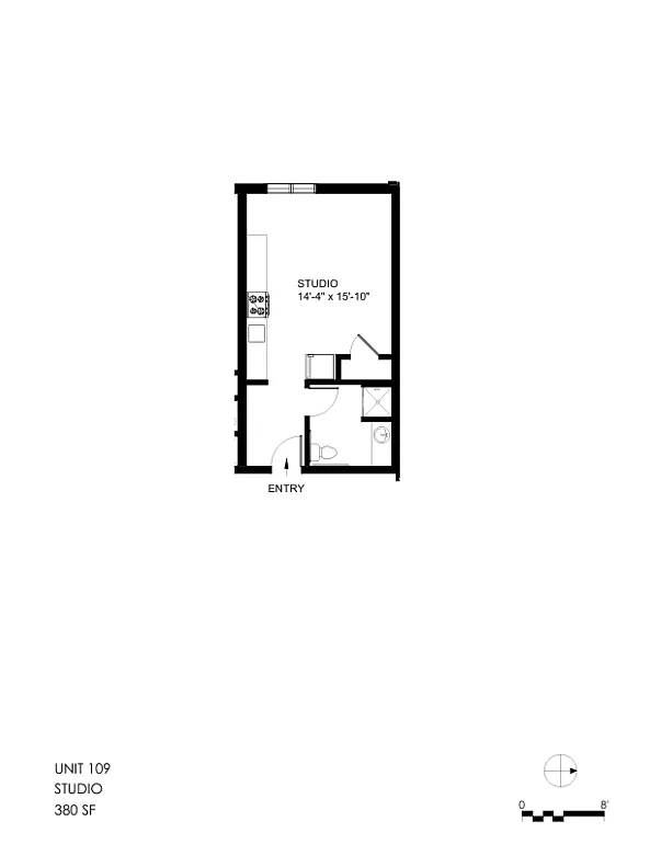 1 bed, 1.0 bath, $1,730 — Photo 2