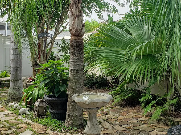 tropical, enclosed private space