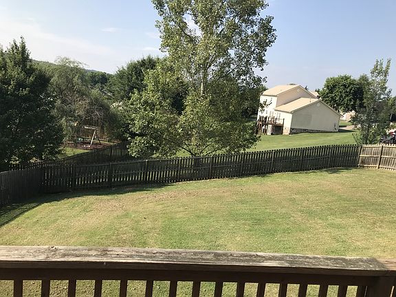 huge backyard