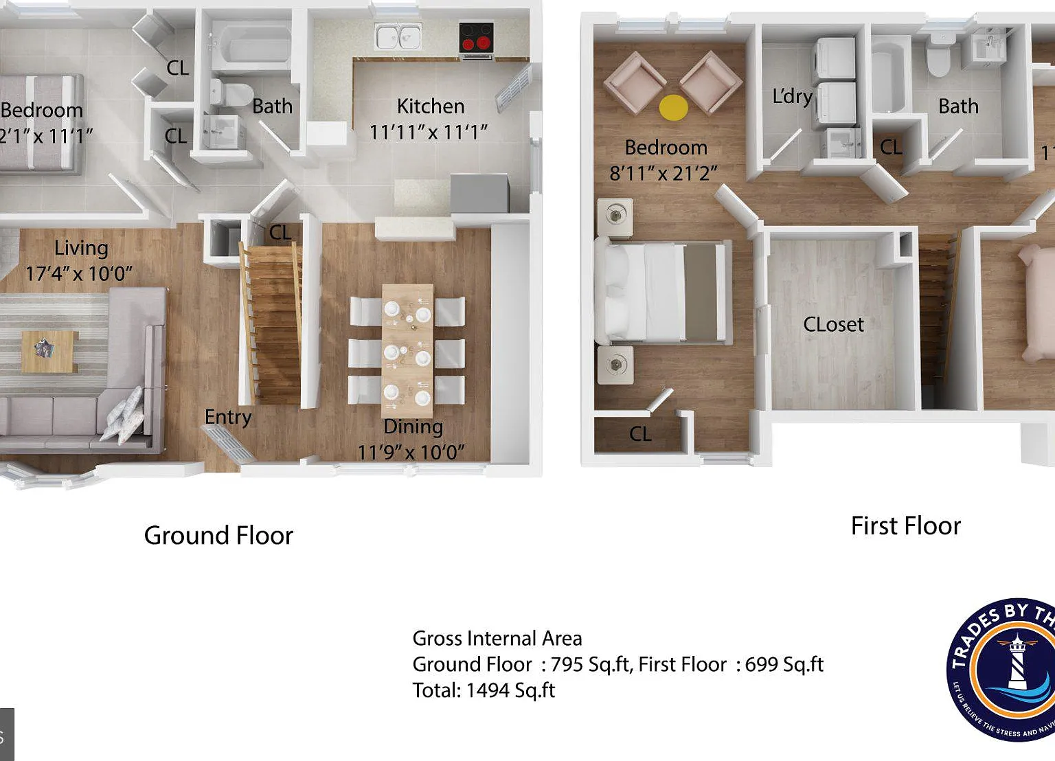 3 bed, 2.0 bath, 1800 sqft, $3,000 — Photo 2
