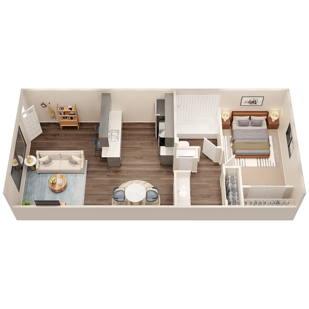 Floor plan Amber