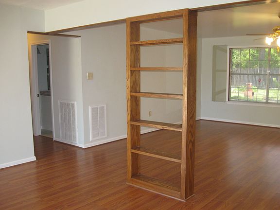 view of den from dining room