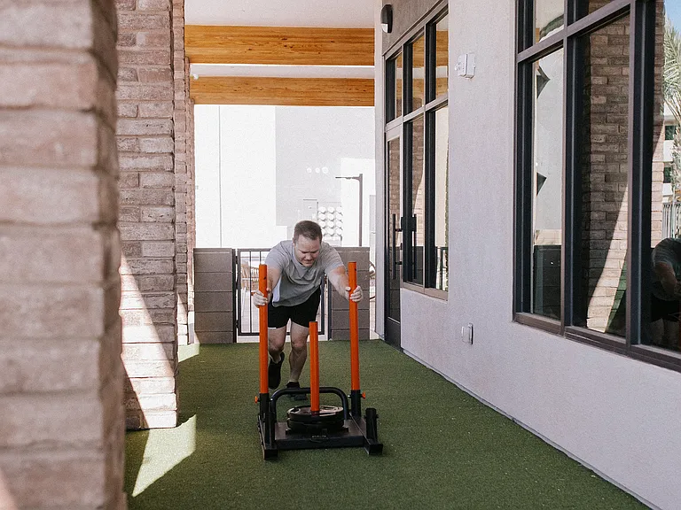 Outdoor Workout Lawn