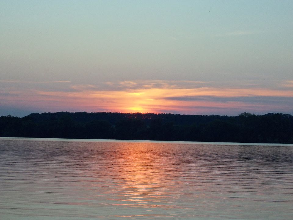 sunset from pier