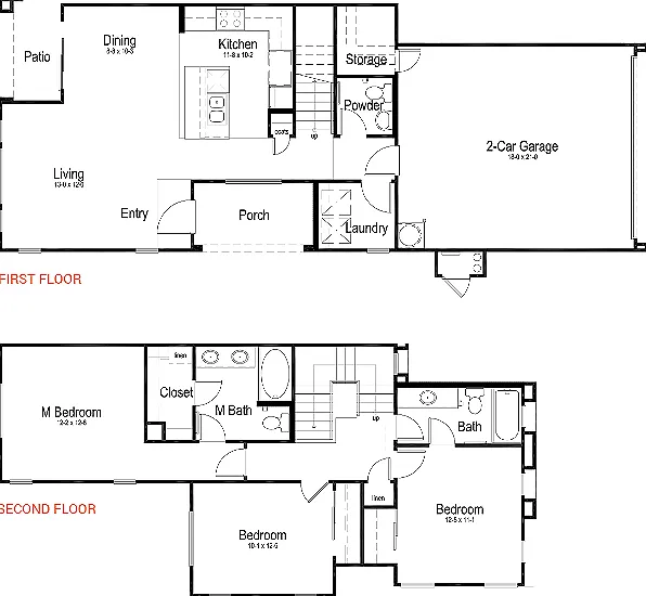 Plan 4A | 3Bd2.5Ba | 1,528SF Plan 4A | 3Bd2.5Ba | 1,528SF