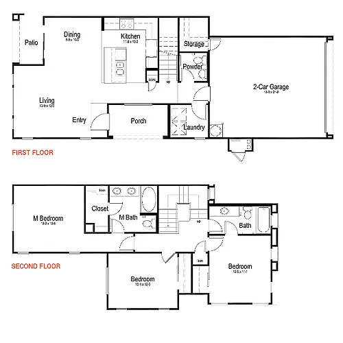 Floor plan Plan 4A