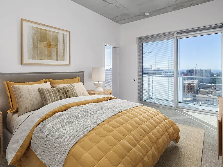 Carpeted Bedroom