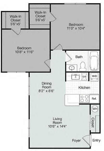 Floor plan B1R