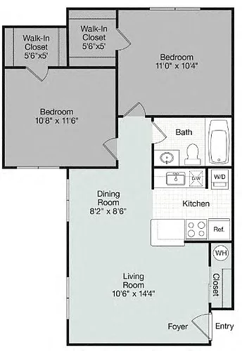 Floor plan B1R