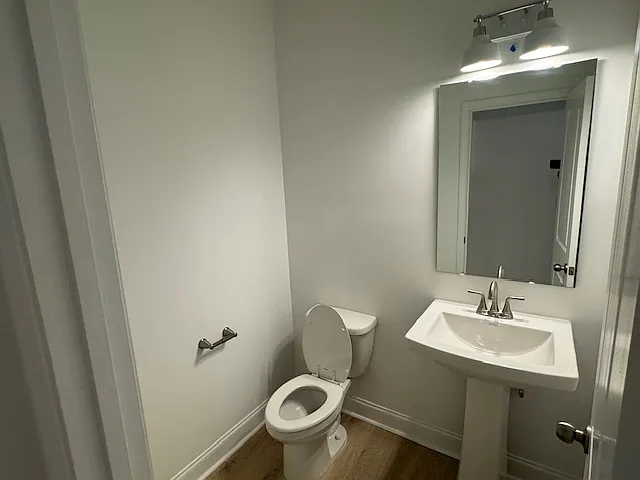 half-bath off dining room